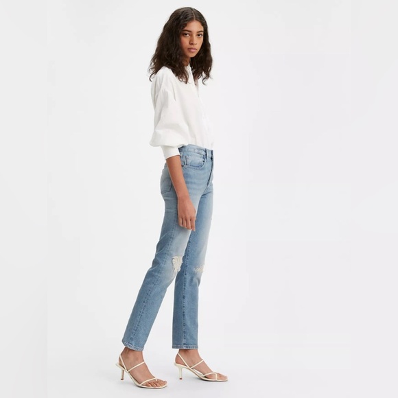 LEVIS MADE & CRAFTED 501® ORIGINAL FIT WOMEN'S JEANS SELVEDGE size 27/30 - Picture 1 of 12